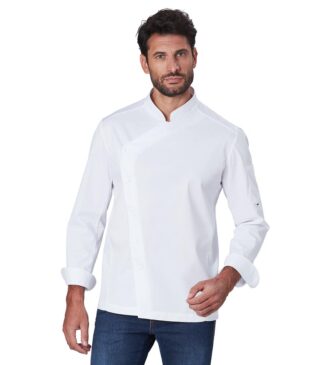 abbigliamento da lavoro uomo giacca chef nathan bianco siggi group